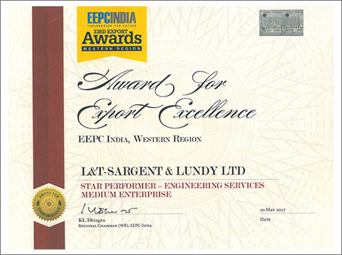 certifications awards l t sargent lundy certification award