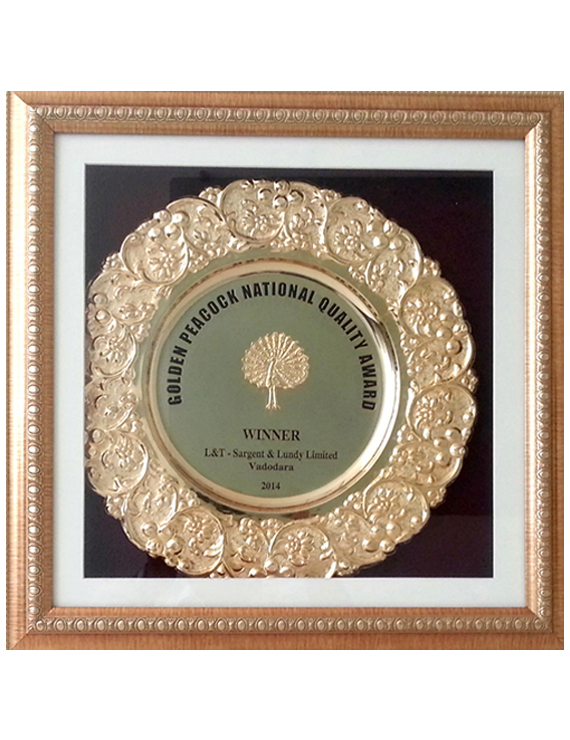 Golden Peacock National Quality Award – 2014