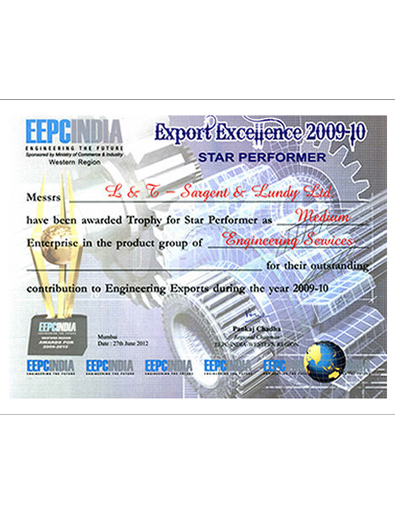 EEPC Award 2009-10
